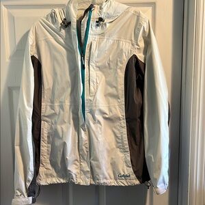 Cabela's Women's White and Gray Ski Jacket